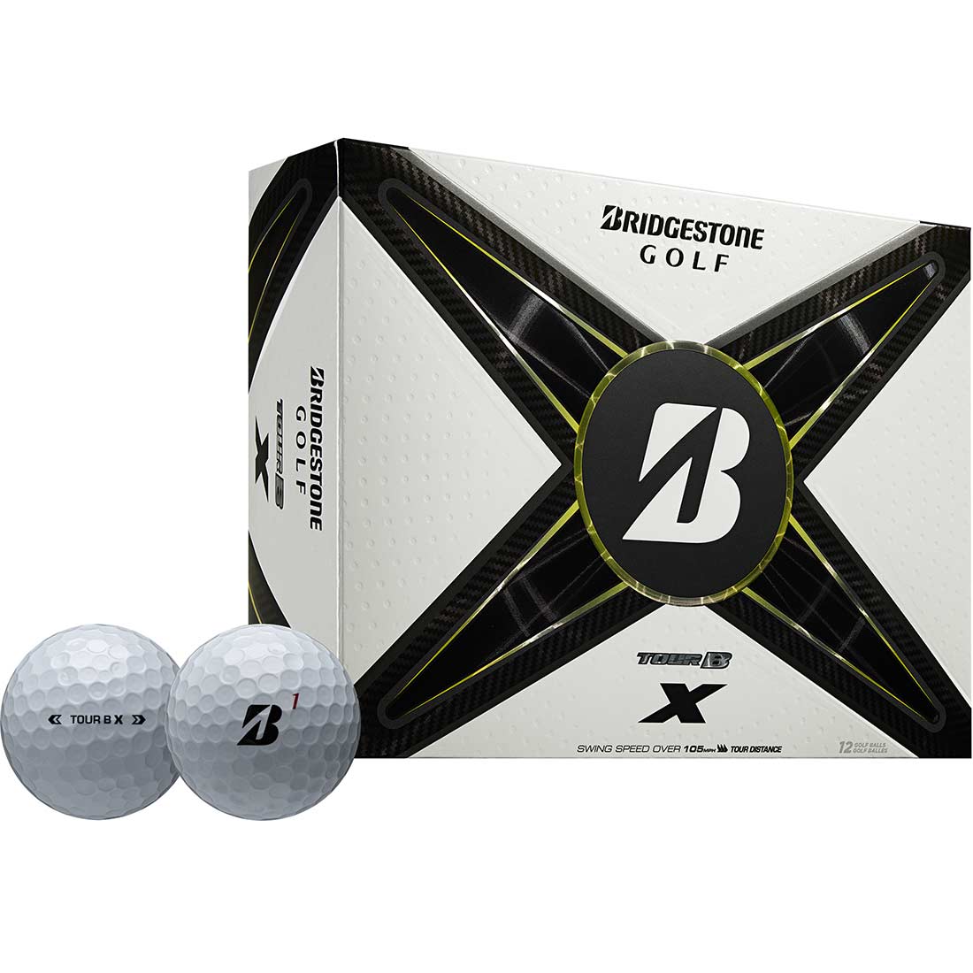 Bridgestone Tour B X White Golf Balls
