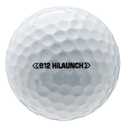 Bridgestone e12 HiLaunch White Personalized Golf Balls