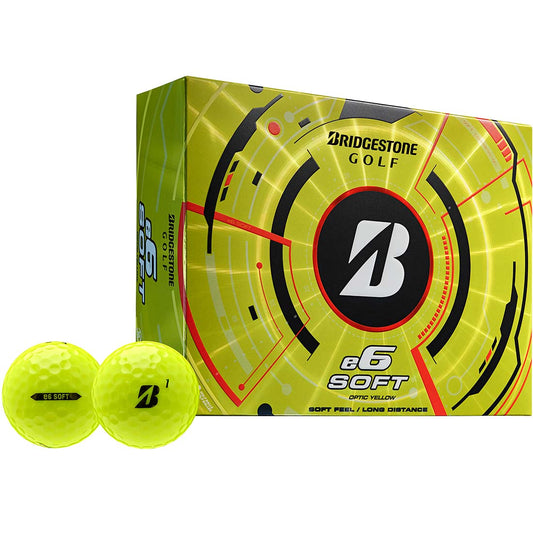 Bridgestone e6 Soft Yellow Golf Balls