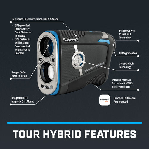 Bushnell Tour Hybrid GPS Laser Rangefinder