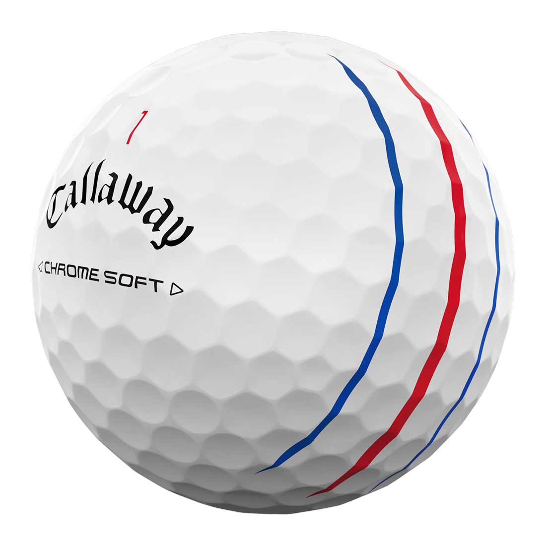 Callaway 2024 Chrome Soft Triple Track White Golf Balls