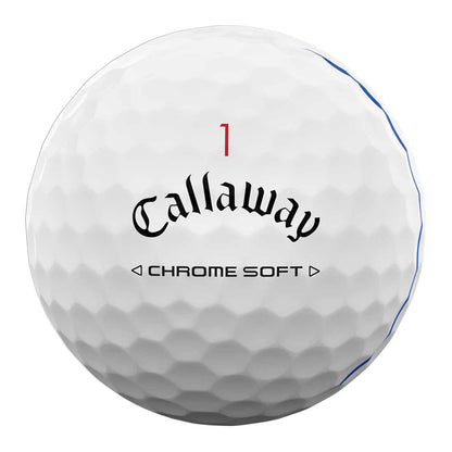 Callaway 2024 Chrome Soft Triple Track White Golf Balls