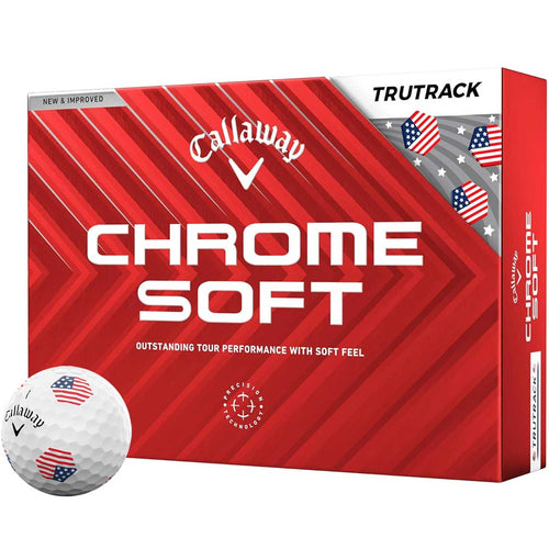 Callaway 2024 Chrome Soft TruTrack USA Golf Balls