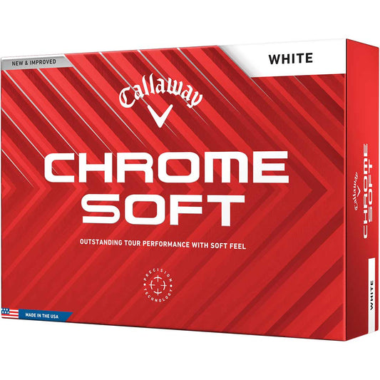 Callaway 2024 Chrome Soft White Golf Balls