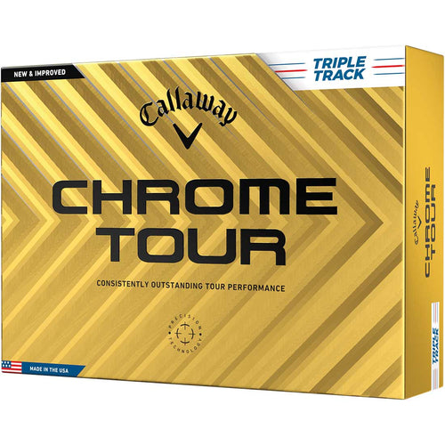 Callaway 2024 Chrome Tour Triple Track White Golf Balls