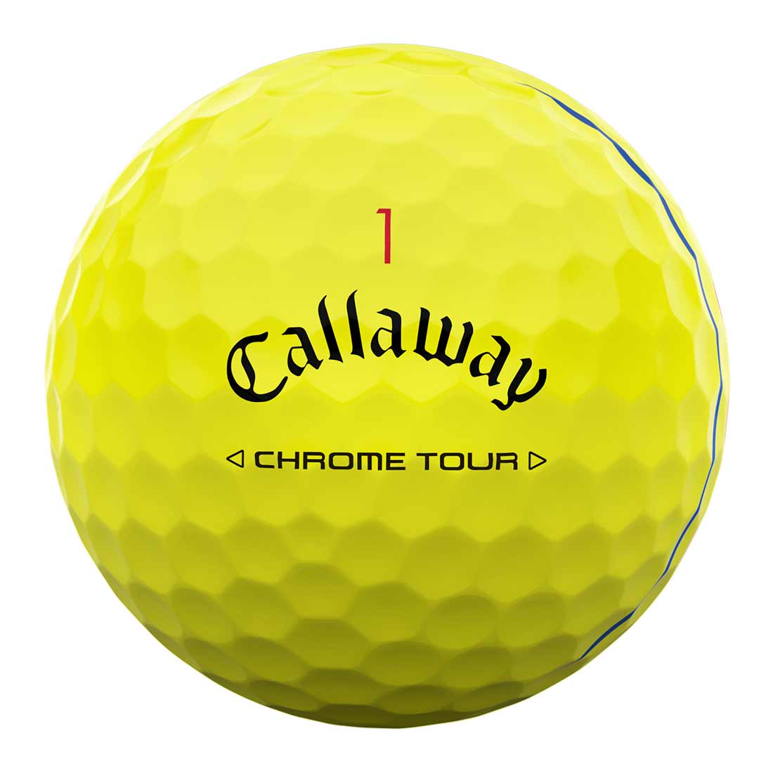 Callaway 2024 Chrome Tour Triple Track Yellow Golf Balls