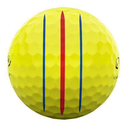 Callaway 2024 Chrome Tour Triple Track Yellow Golf Balls