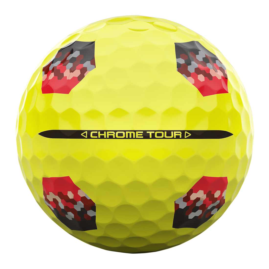 Callaway 2024 Chrome Tour TruTrack Yellow Golf Balls