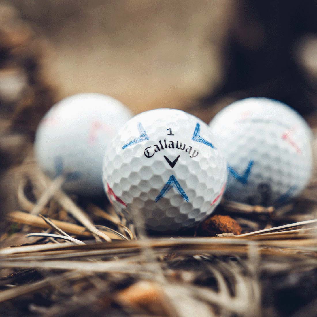 Callaway 2024 Chrome Tour June Major Golf Balls