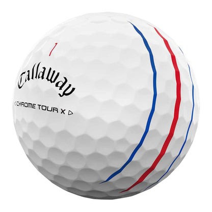 Callaway 2024 Chrome Tour X Triple Track White Golf Balls