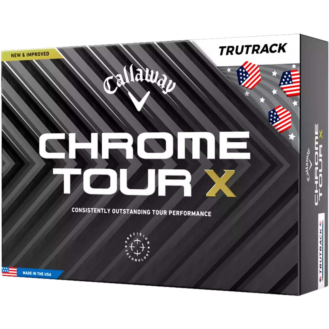 Callaway 2024 Chrome Tour X TruTrack USA Golf Balls