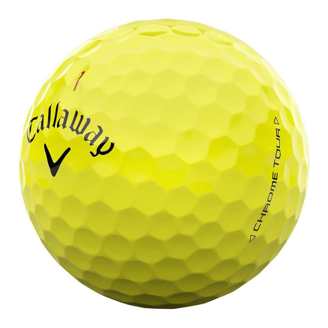 Callaway 2024 Chrome Tour Yellow Golf Balls