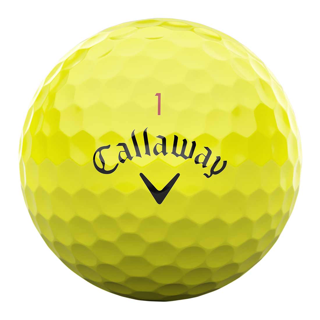 Callaway 2024 Chrome Tour Yellow Golf Balls