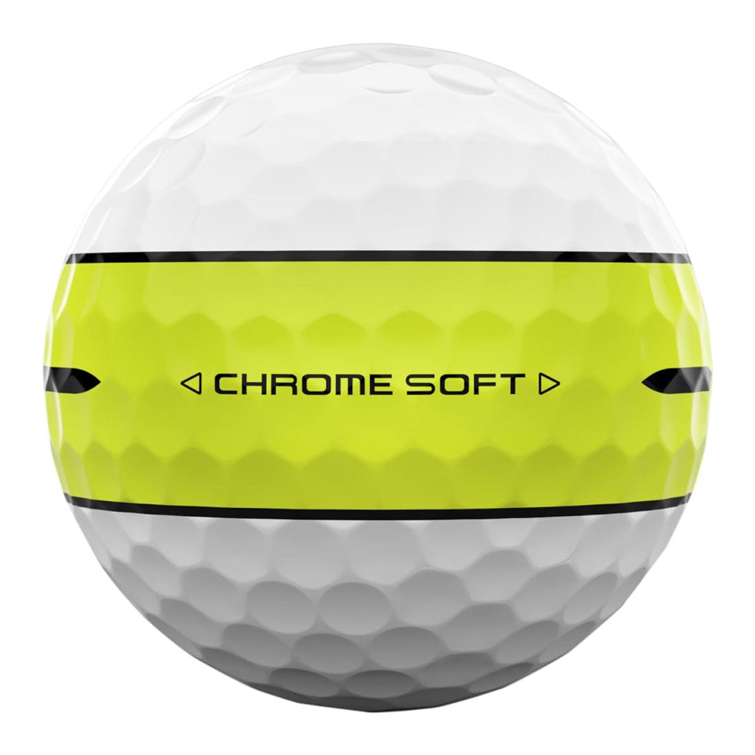 Callaway 2024 Chrome Soft 360 Yellow Stripe Golf Balls