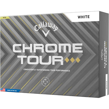 Callaway Chrome Tour Triple Diamond White Golf Balls