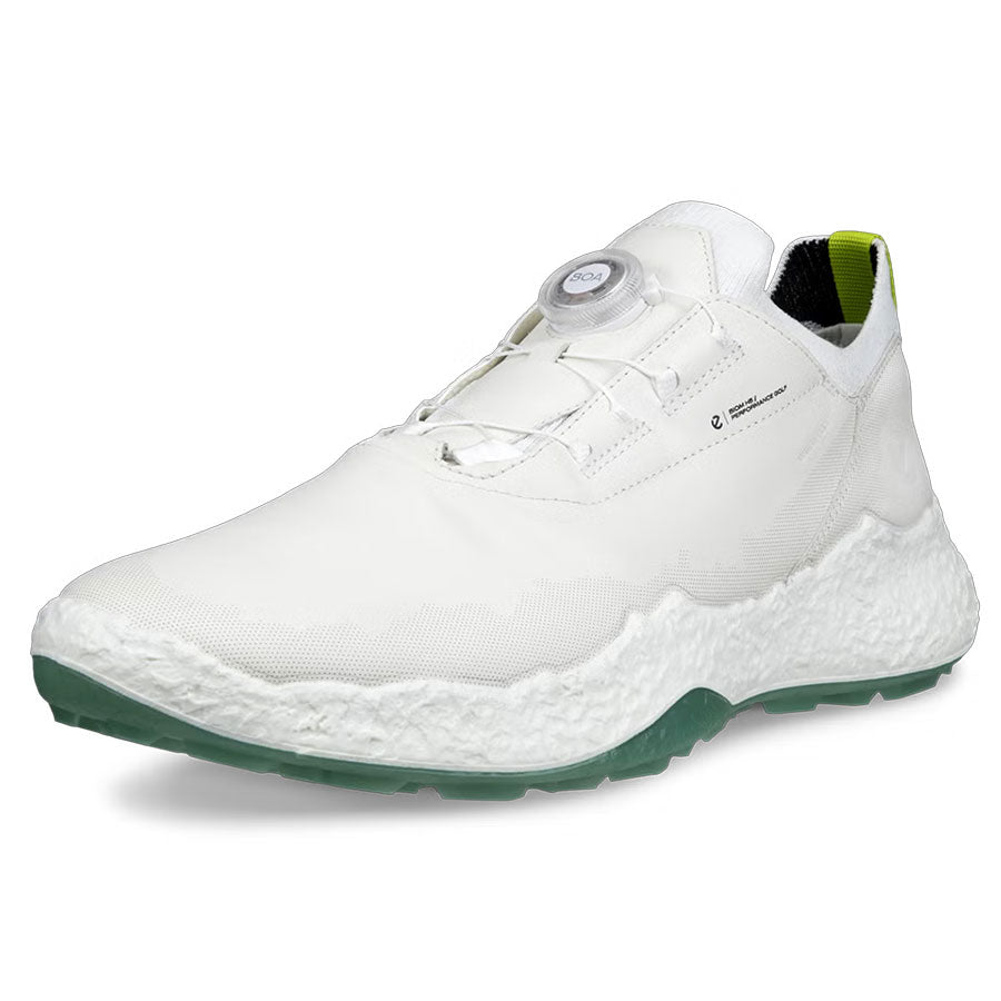 Ecco Biom H5 BOA Golf Shoes White/Green