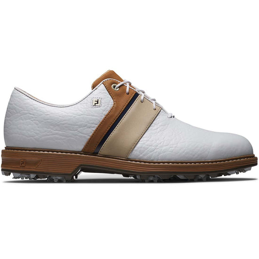 FootJoy Premiere Series Packard LX Golf Shoes White/Khaki