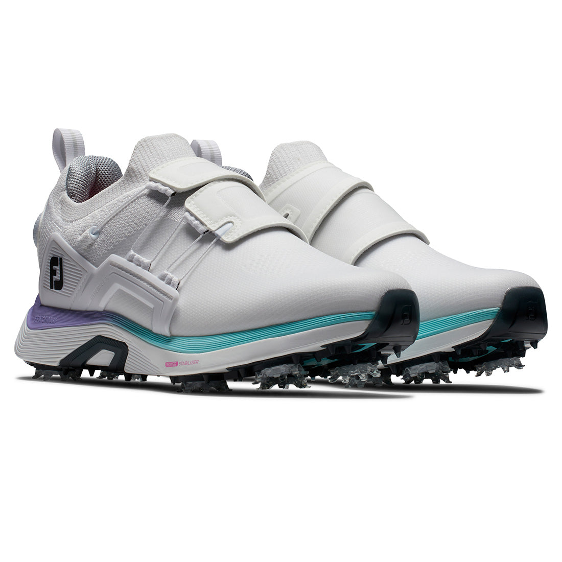 FootJoy Women's HyperFlex BOA Golf Shoes White/Purple