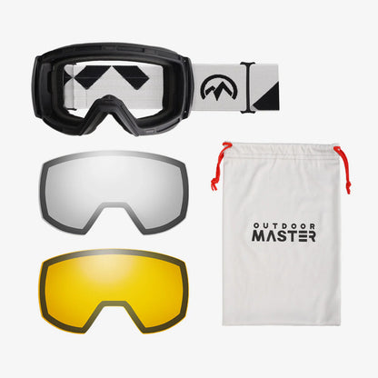 ULTRA Photochromic Snow Goggles + Lens Bundle