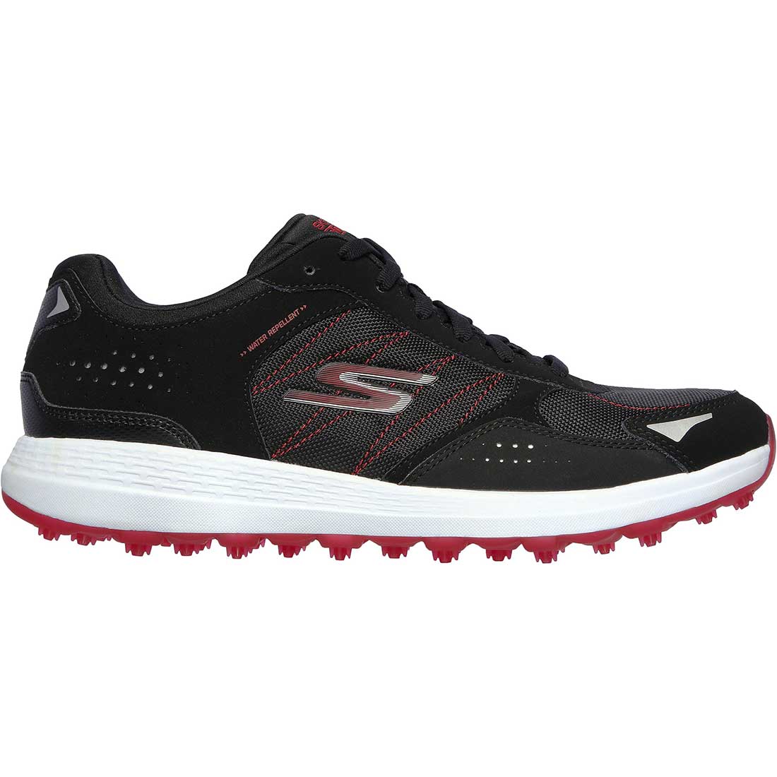Skechers GO GOLF Max Lynx Golf Shoes Black/Red