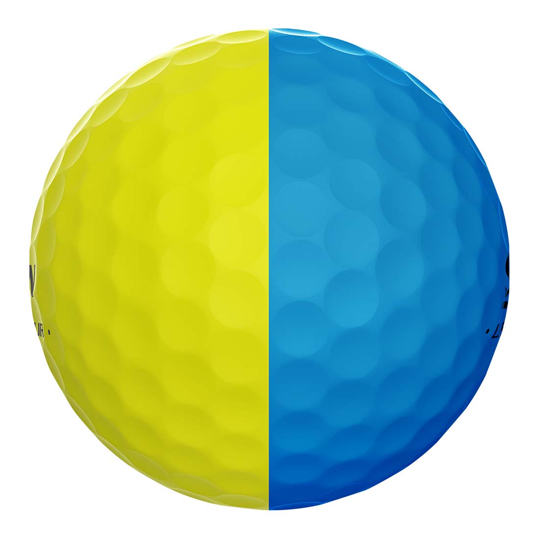 Srixon Q-Star Tour Divide 2 Bright Yellow/Blue Golf Balls