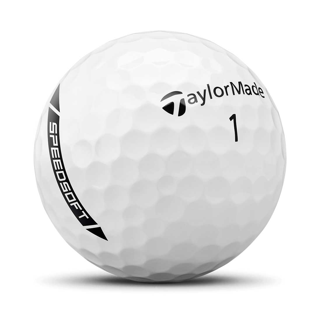 TaylorMade SpeedSoft White Personalized Golf Balls