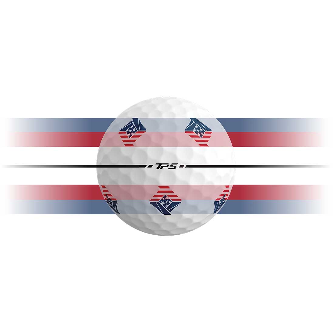TaylorMade TP5 Pix USA Golf Balls
