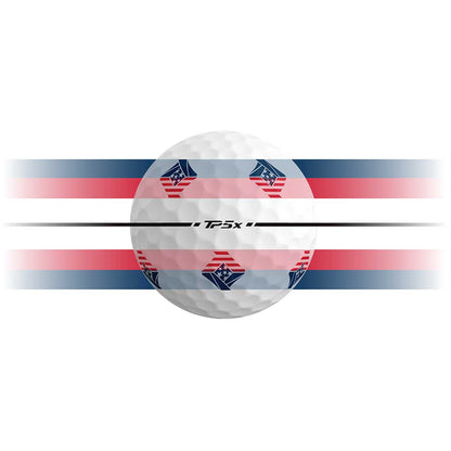 TaylorMade TP5x Pix USA Golf Balls