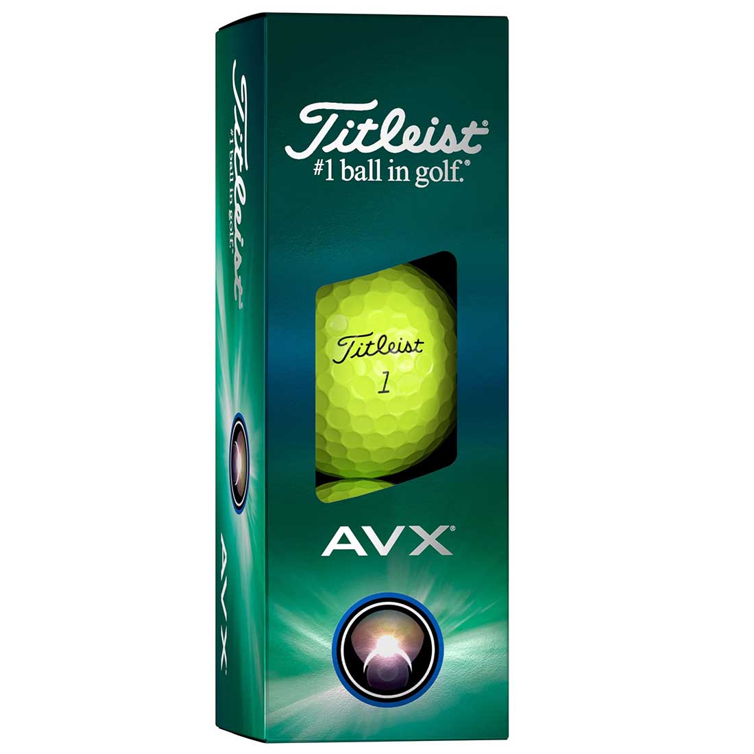 Titleist AVX Yellow Golf Balls