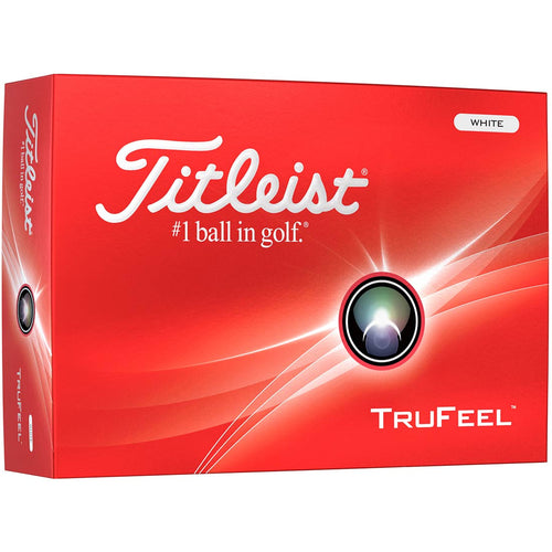 Titleist TruFeel White Golf Balls