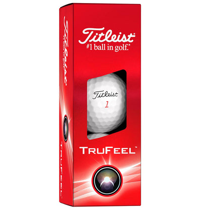 Titleist TruFeel White Golf Balls