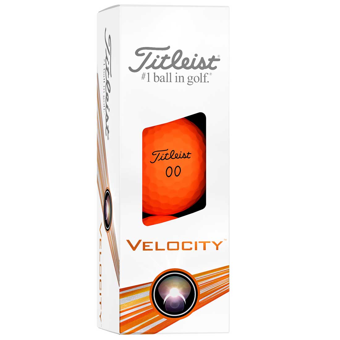 Titleist Velocity Matte Orange Golf Balls