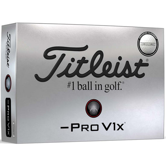 Titleist Pro V1x -Left Dash Enhanced Alignment Golf Balls