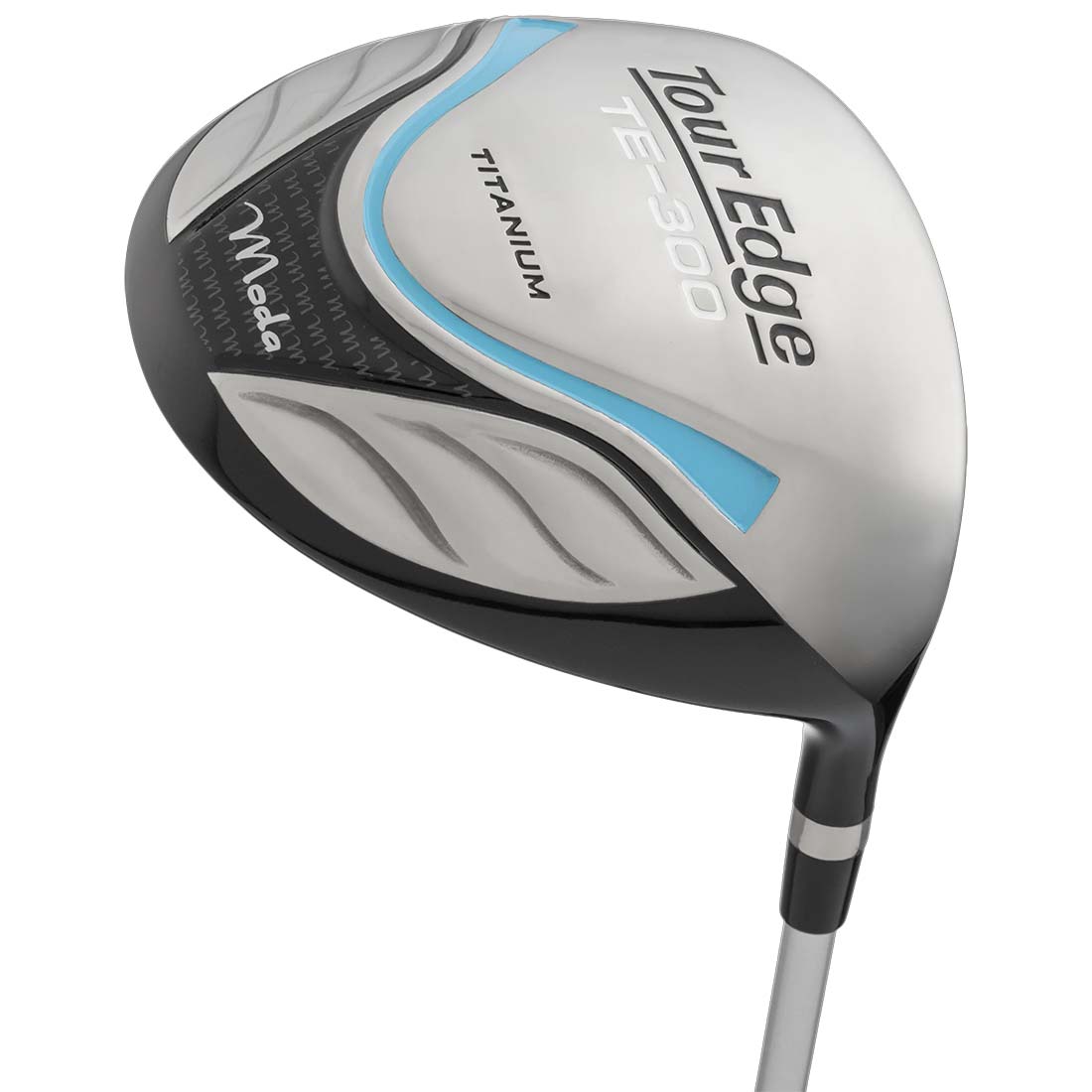 Tour Edge Women's TE-300 Moda Complete Set Silver/Aqua