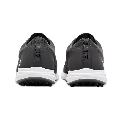 TravisMathew Cuater The Moneymaker Spikeless Golf Shoes Heather Grey Pinstripe