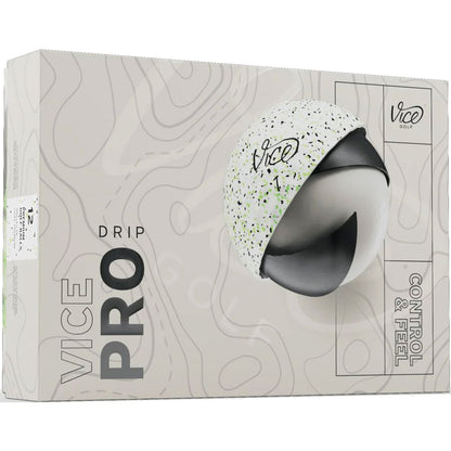 Vice Pro Drip Lime Golf Balls