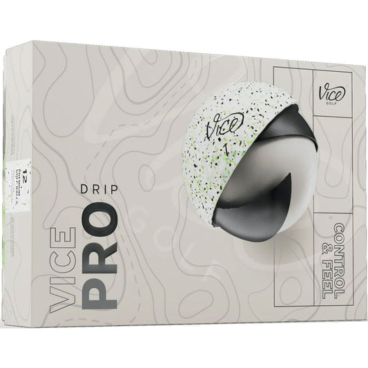 Vice Pro Drip Lime Golf Balls