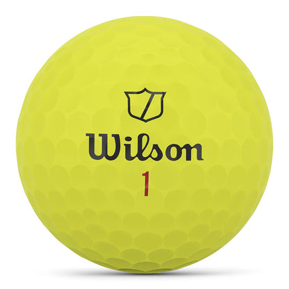 Wilson Model X Yellow Golf Balls