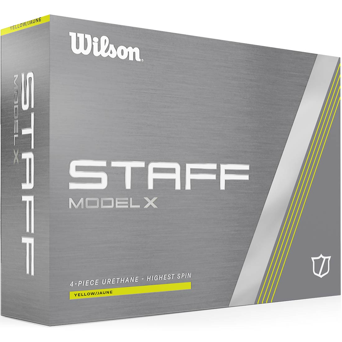 Wilson Model X Yellow Golf Balls