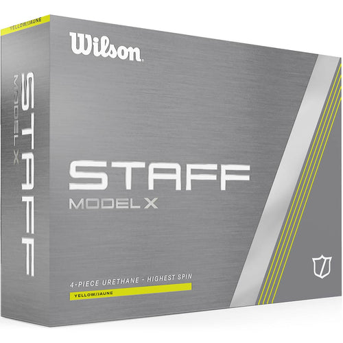 Wilson Model X Yellow Golf Balls