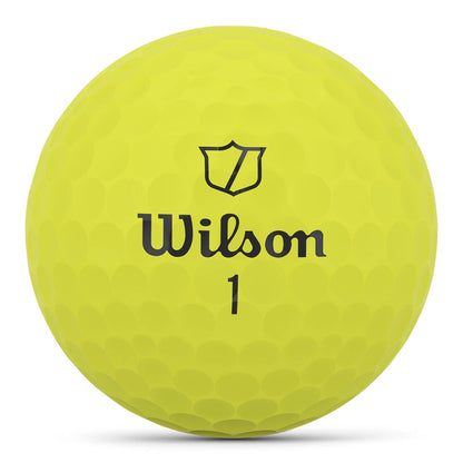 Wilson Staff Model Yellow Personalized Golf Balls