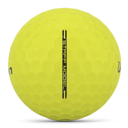 Wilson Staff Model Yellow Personalized Golf Balls