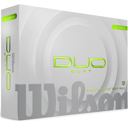 Wilson DUO Soft Green Golf Balls