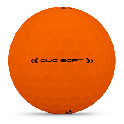 Wilson DUO Soft Orange Golf Balls