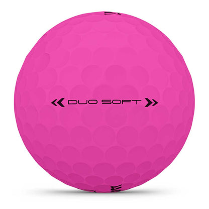 Wilson DUO Soft Pink Golf Balls