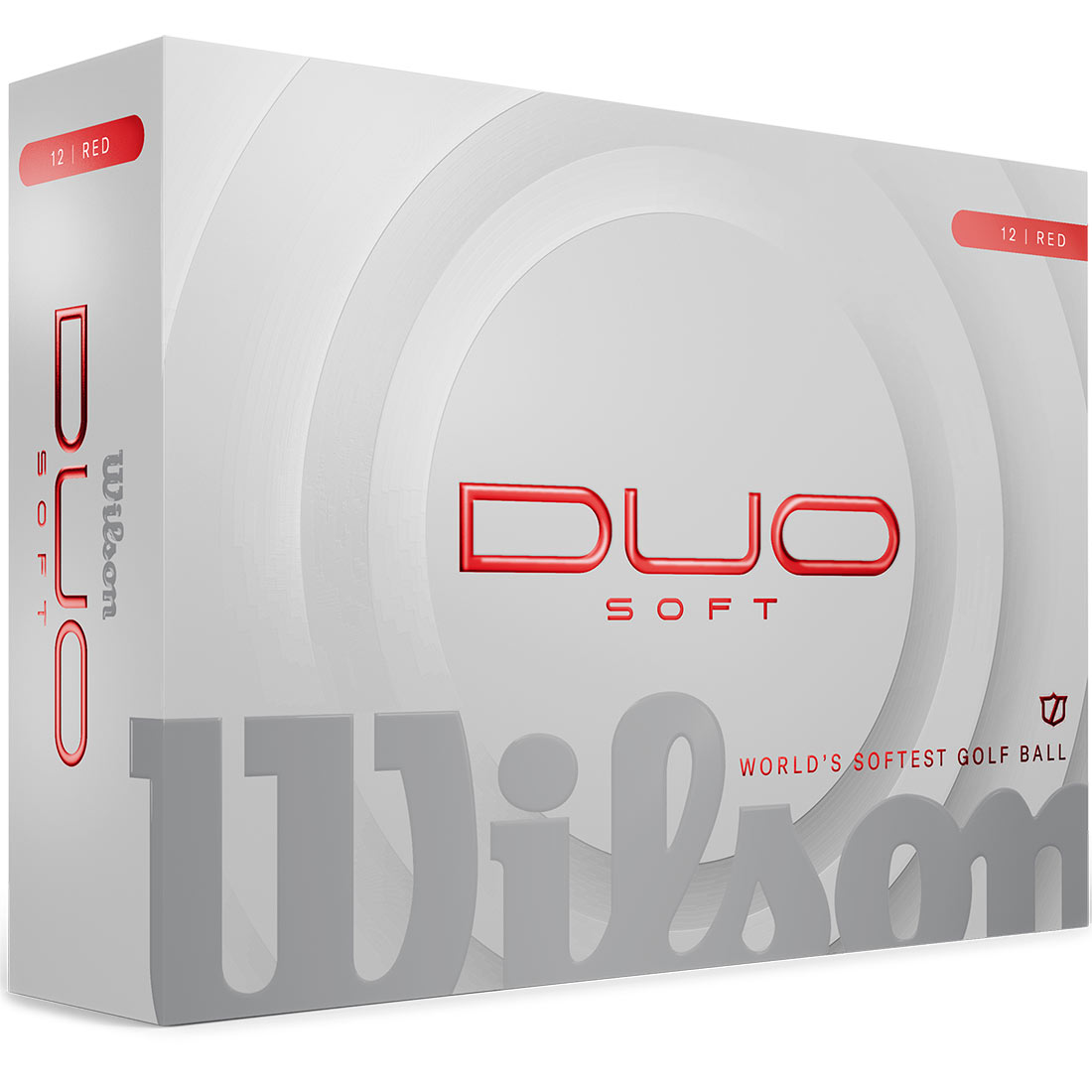 Wilson DUO Soft Red Golf Balls