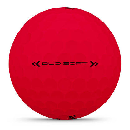 Wilson DUO Soft Red Personalized Golf Balls