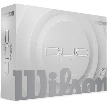 Wilson DUO Soft White Golf Balls