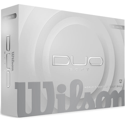 Wilson DUO Soft White Golf Balls