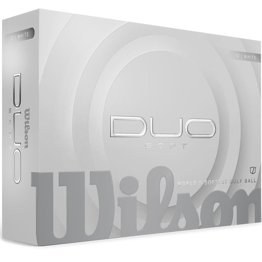 Wilson DUO Soft White Golf Balls
